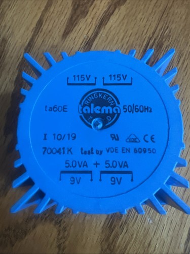 Talema 70041k transformer 10va - talema,