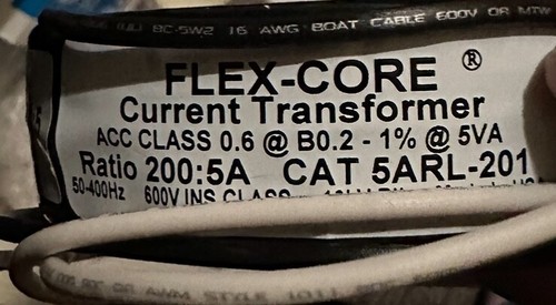 Flex core current - current, transformer